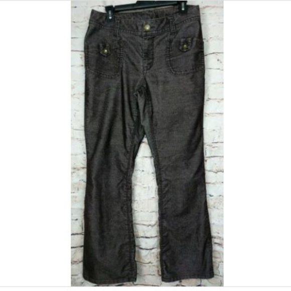 Lane Bryant Corduroy Pants w/ Jewel Embellishments - Picture 2 of 6